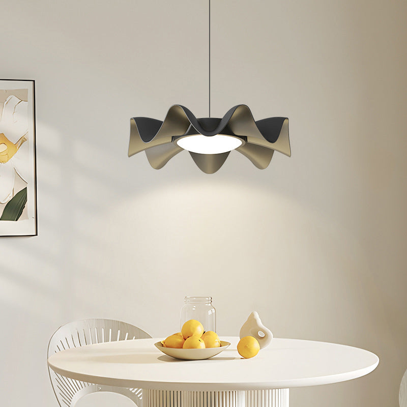 Dôme Créatif Contemporain Ange Fille PVC Fer Résine 3 - Suspension Luminaire pour Salle à Manger 