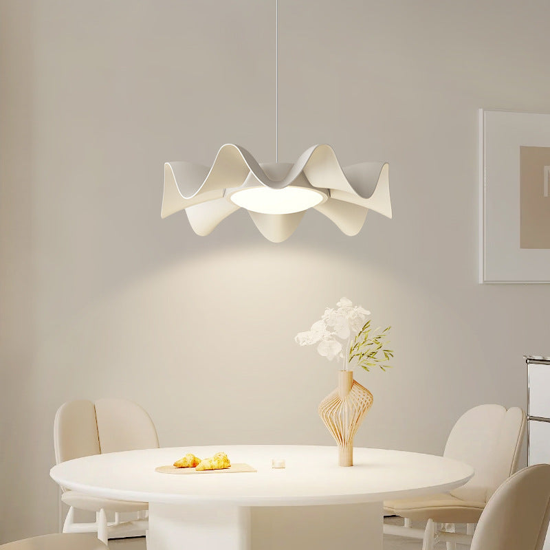 Dôme Créatif Contemporain Ange Fille PVC Fer Résine 3 - Suspension Luminaire pour Salle à Manger 