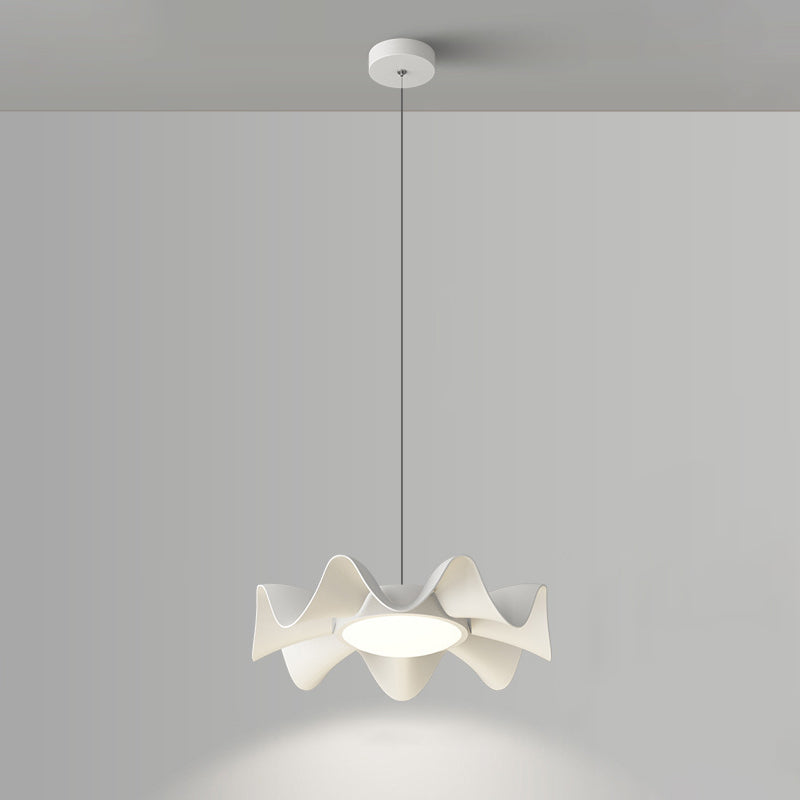 Dôme Créatif Contemporain Ange Fille PVC Fer Résine 3 - Suspension Luminaire pour Salle à Manger 