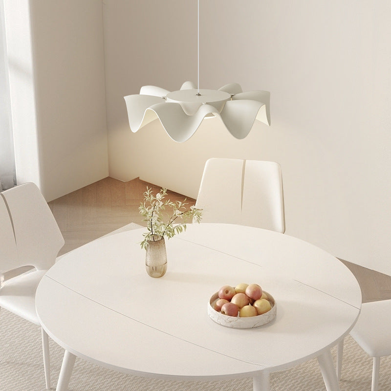 Dôme Créatif Contemporain Ange Fille PVC Fer Résine 3 - Suspension Luminaire pour Salle à Manger 