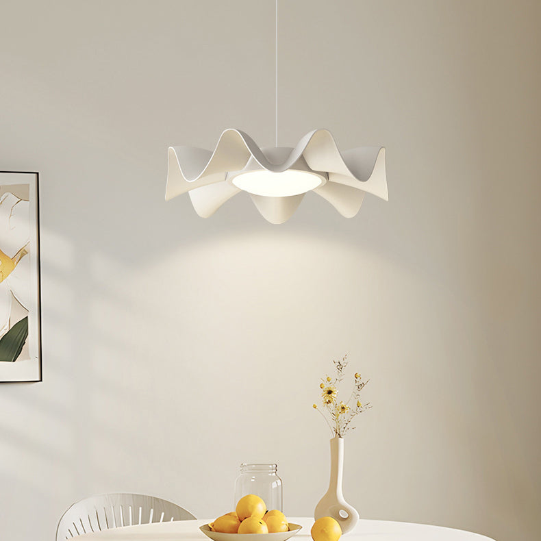 Dôme Créatif Contemporain Ange Fille PVC Fer Résine 3 - Suspension Luminaire pour Salle à Manger 