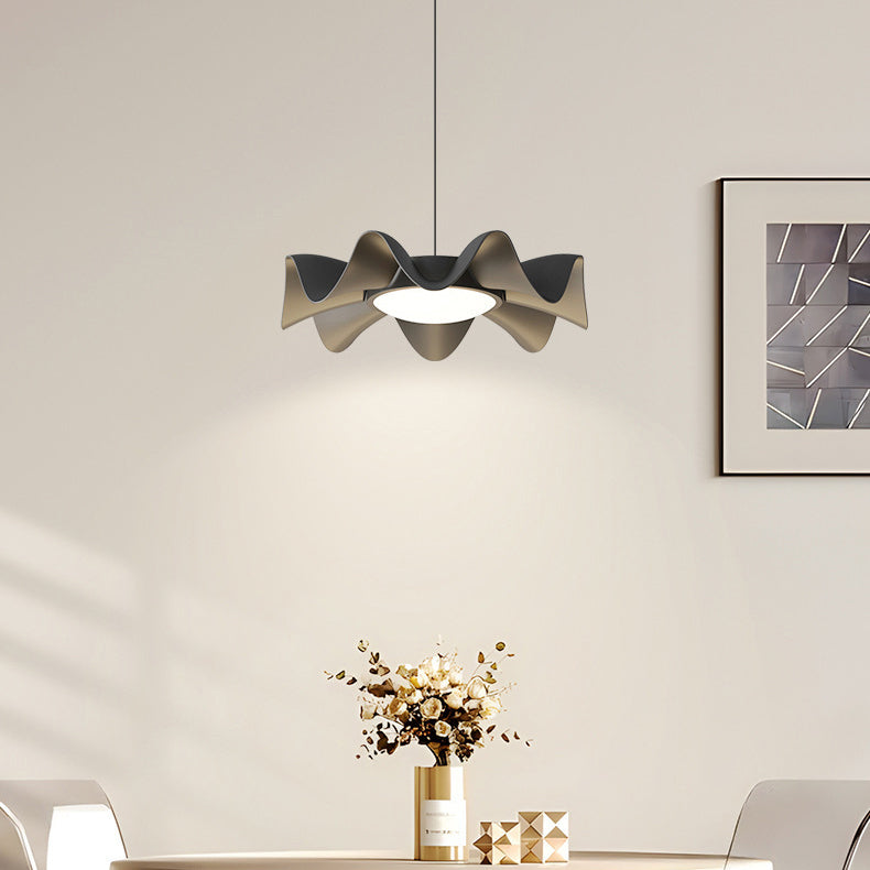 Dôme Créatif Contemporain Ange Fille PVC Fer Résine 3 - Suspension Luminaire pour Salle à Manger 