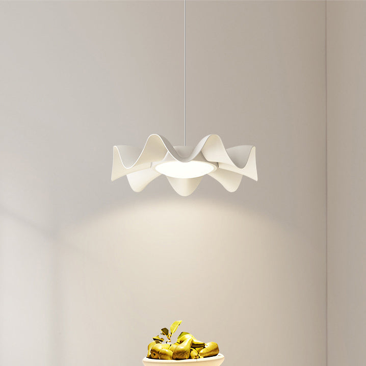 Dôme Créatif Contemporain Ange Fille PVC Fer Résine 3 - Suspension Luminaire pour Salle à Manger 