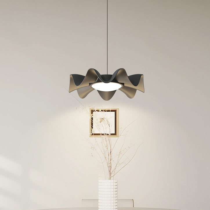 Dôme Créatif Contemporain Ange Fille PVC Fer Résine 3 - Suspension Luminaire pour Salle à Manger 