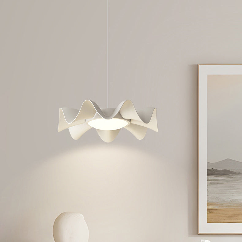 Dôme Créatif Contemporain Ange Fille PVC Fer Résine 3 - Suspension Luminaire pour Salle à Manger 