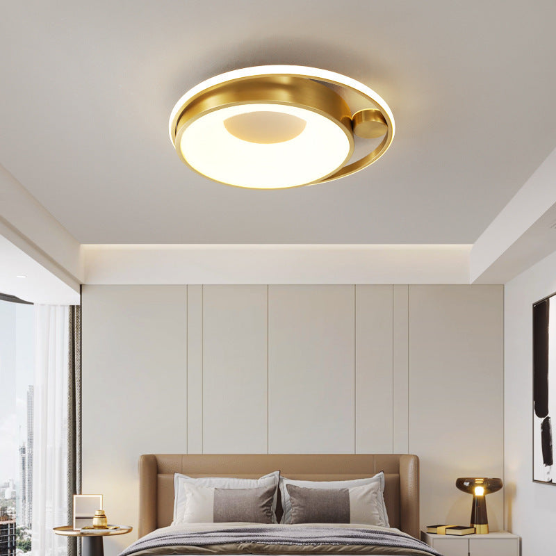 Grattoir à chat créatif contemporain, abat-jour en fer moulé par rotation, plafonnier LED pour chambre à coucher 