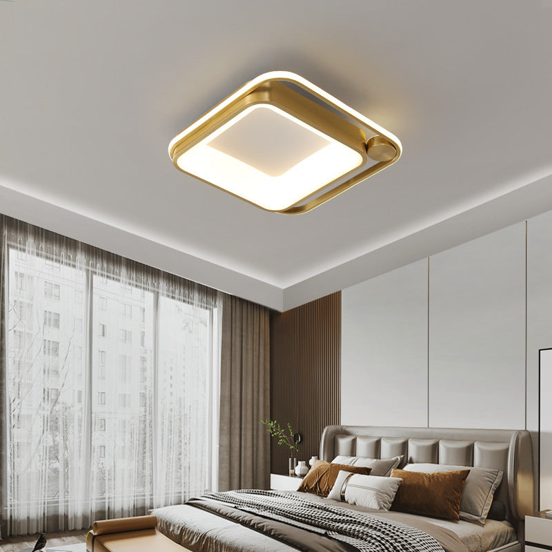 Grattoir à chat créatif contemporain, abat-jour en fer moulé par rotation, plafonnier LED pour chambre à coucher 