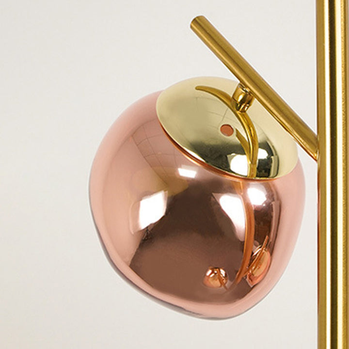 Lampe de sol LED avec abat-jour en acrylique Nordic Lava contemporain et base en fer pour salon 