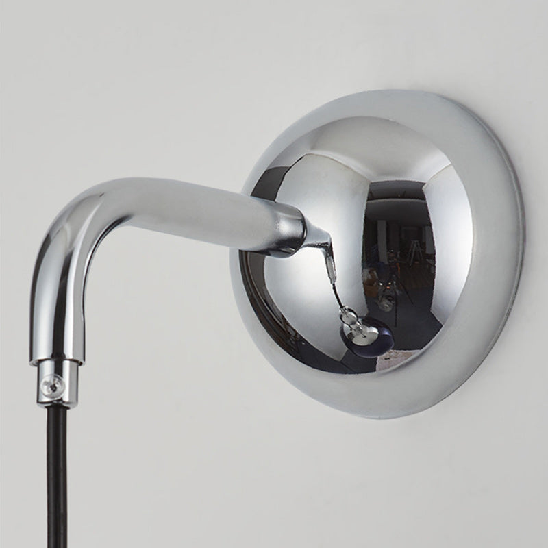 Lámpara de pared de hardware acrílico LED contemporánea nórdica de bola de lava para sala de estar 