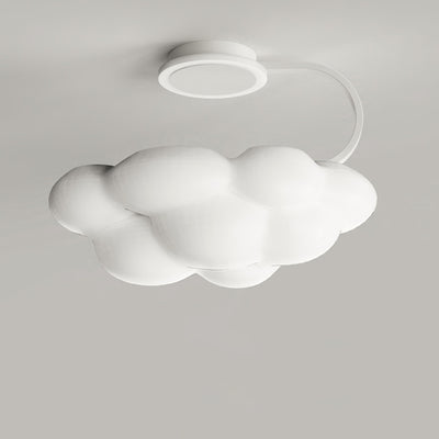 Zeitgenössische nordische Kuppelform Kuchen Harz Acryl LED Deckenleuchte für das Schlafzimmer 