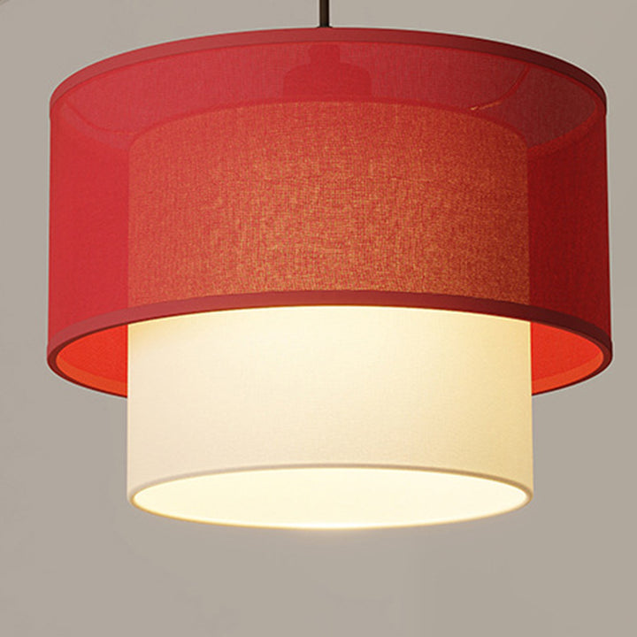 Lampe de sol contemporaine nordique avec base en fer, abat-jour en tissu rond en marbre, 1 lumière pour salon 