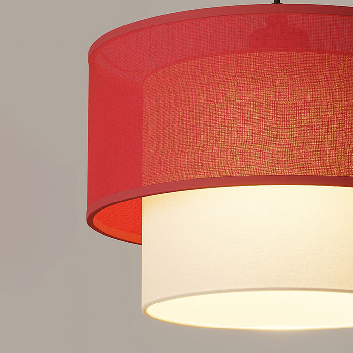 Lampe de sol contemporaine nordique avec base en fer, abat-jour en tissu rond en marbre, 1 lumière pour salon 