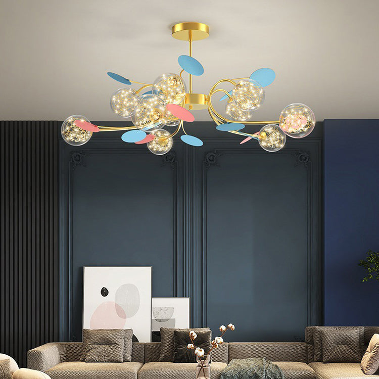 ثريات LED بشكل فانوس مربع صيني تقليدي من خشب البلوط والنحاس وPVC لغرفة الطعام 