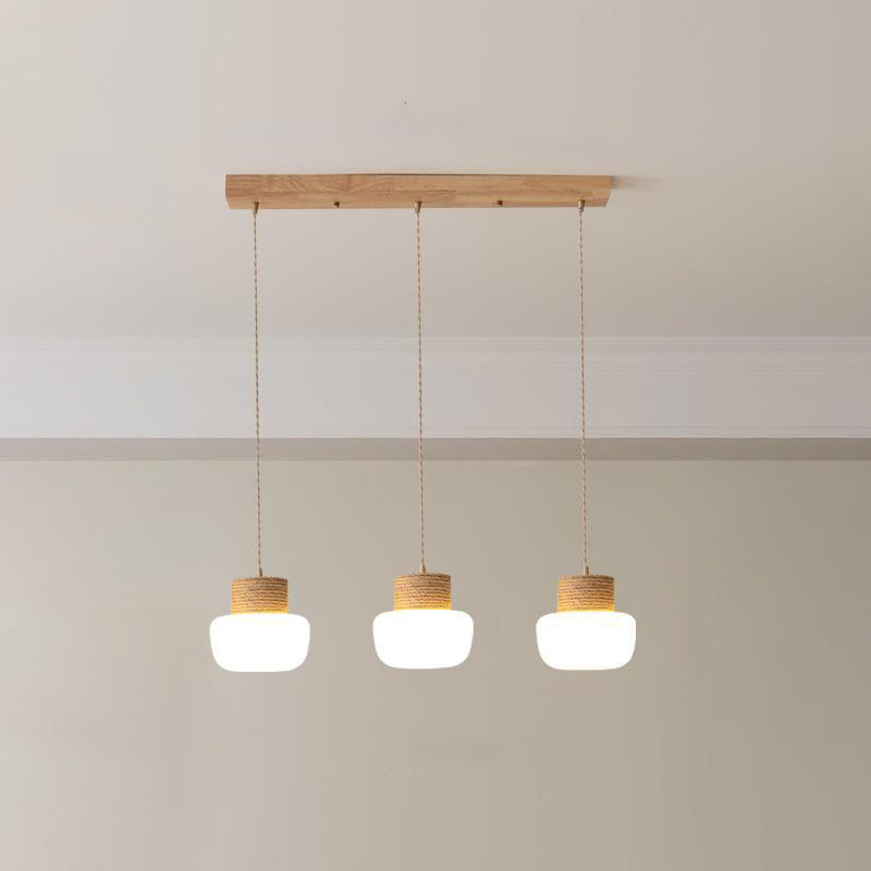 Moderne Einfachheit Runde Spleißung Eisenbleche LED-Kronleuchter für Esszimmer 