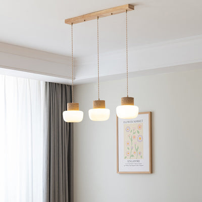 Moderne Einfachheit Runde Spleißung Eisenbleche LED-Kronleuchter für Esszimmer 