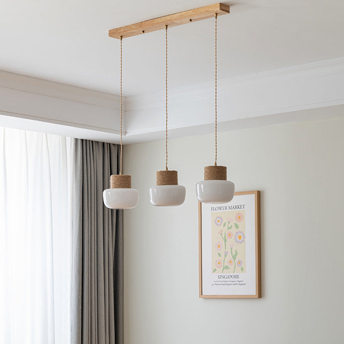 Moderne Einfachheit Runde Spleißung Eisenbleche LED-Kronleuchter für Esszimmer 