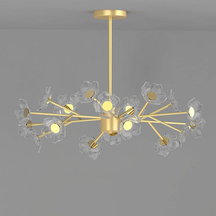 ثريات LED من الحديد المستدير البسيط الحديث لغرفة الطعام 