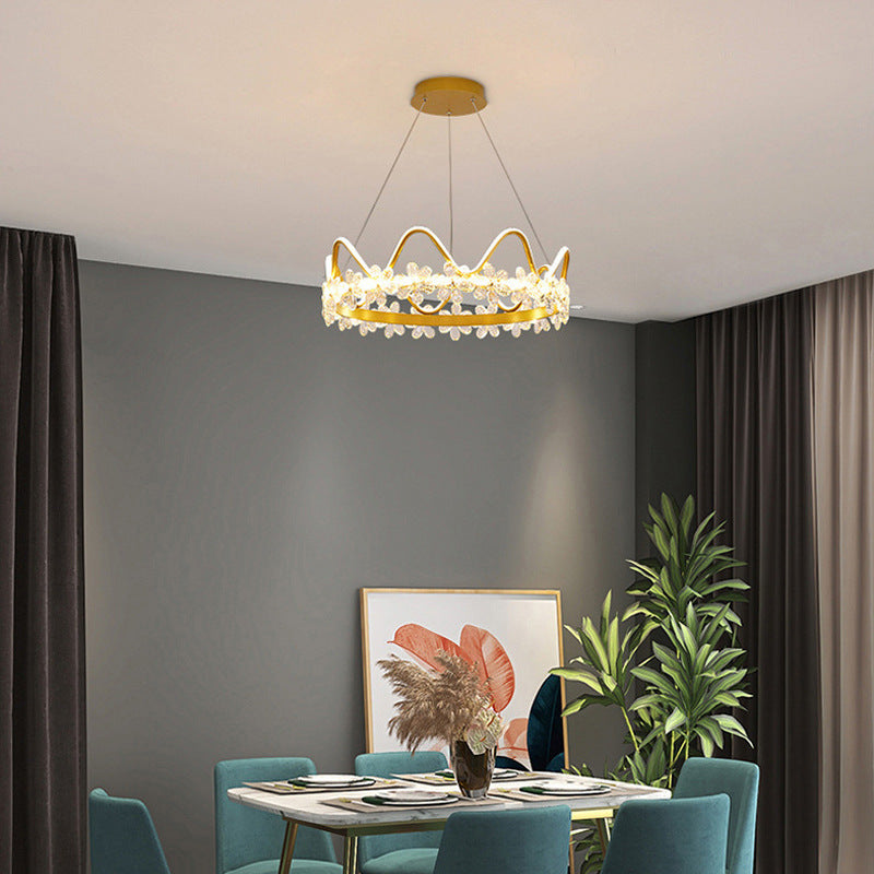 ثريات LED بشكل فانوس مربع صيني تقليدي من خشب البلوط والنحاس وPVC لغرفة الطعام 