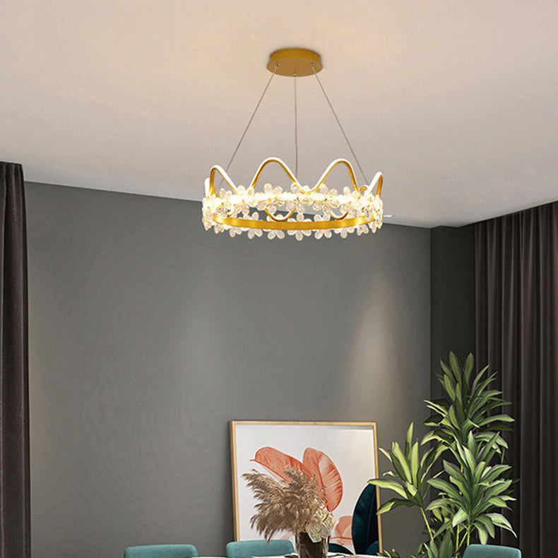ثريات LED بشكل فانوس مربع صيني تقليدي من خشب البلوط والنحاس وPVC لغرفة الطعام 