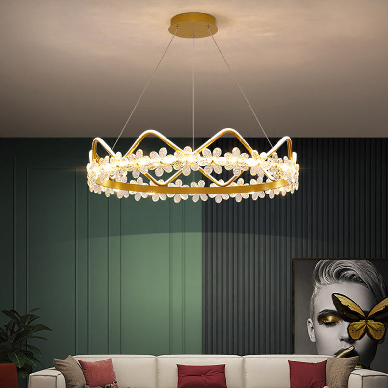 ثريات LED بشكل فانوس مربع صيني تقليدي من خشب البلوط والنحاس وPVC لغرفة الطعام 