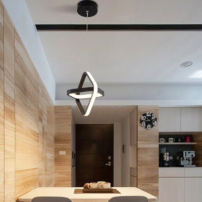 Zeitgenössische Boho Bambus Weben Holz Laterne Form 1/3-Licht Pendelleuchte für Esszimmer 