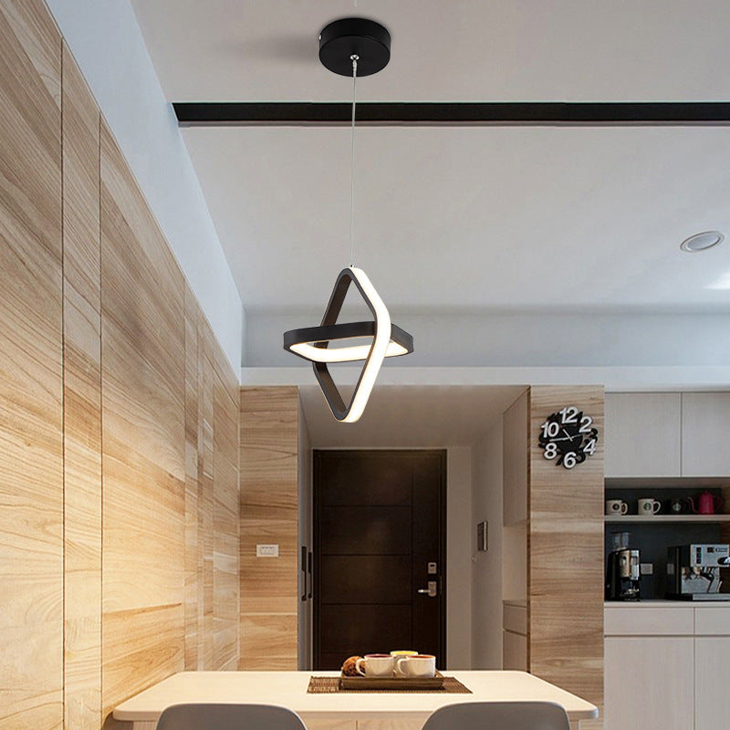 Zeitgenössische Boho Bambus Weben Holz Laterne Form 1/3-Licht Pendelleuchte für Esszimmer 