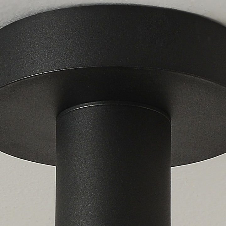 Zeitgenössischer nordischer Kuppelrunder Eisen-Acryl-Eisstruktur-Rand-LED-Deckenventilator mit Stangen für das Wohnzimmer 
