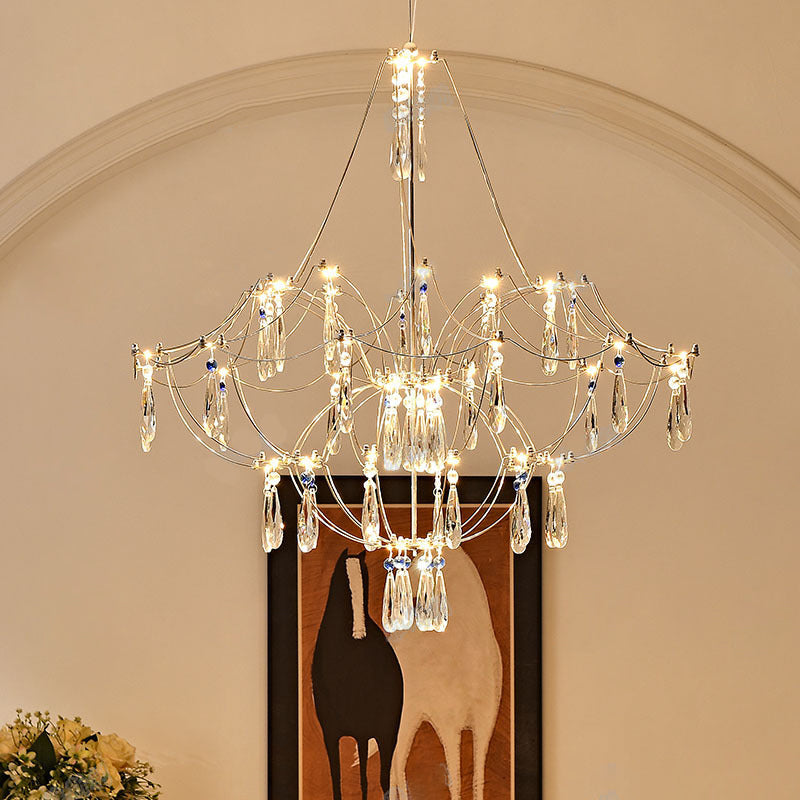 Traditionelle Chinesische Quadratische Laternenform Eiche Kupfer PVC LED Kronleuchter Für Esszimmer 