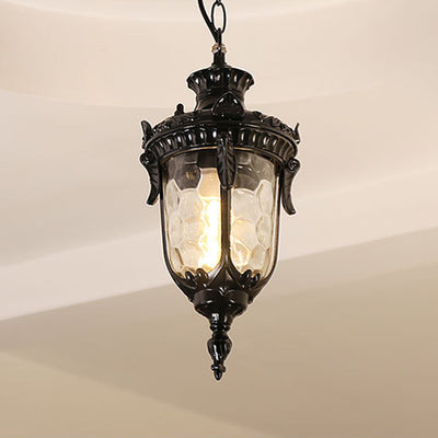 Contemporáneo Boho Bambú Tejido Madera Linterna Forma 1/3- Luz Colgante Para Comedor 