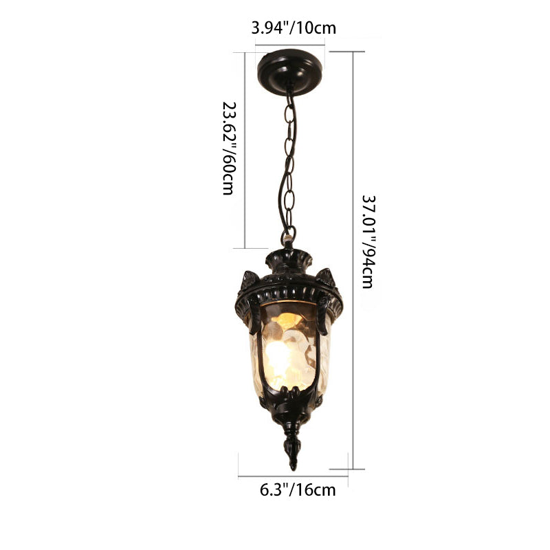 Contemporáneo Boho Bambú Tejido Madera Linterna Forma 1/3- Luz Colgante Para Comedor 