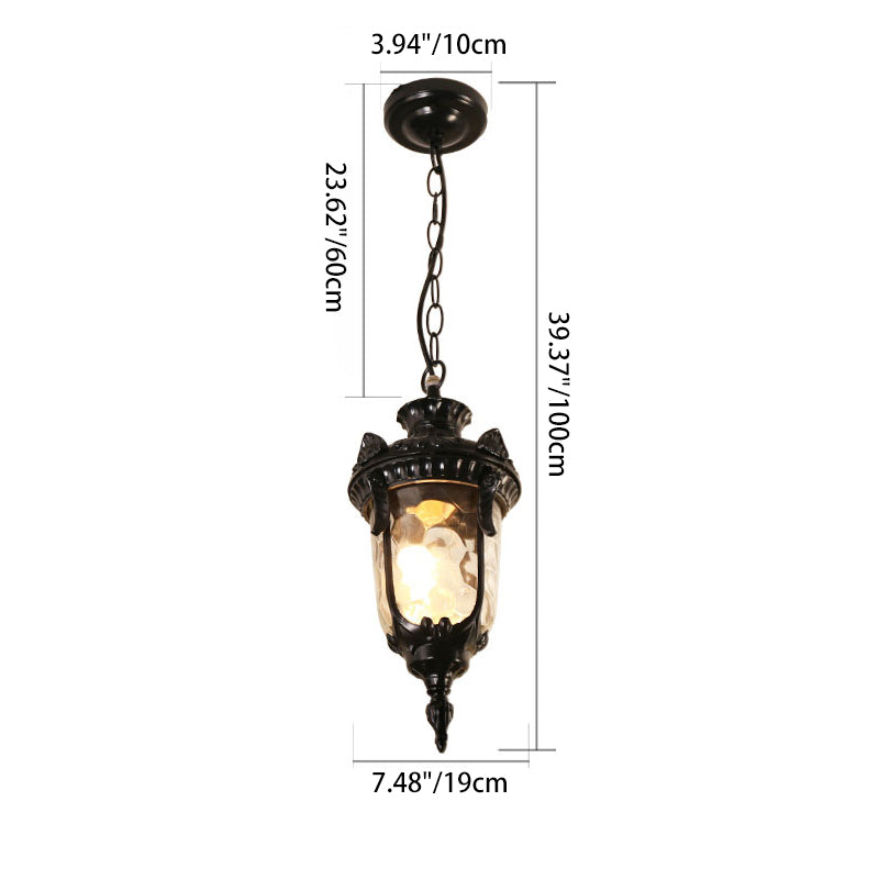 Contemporáneo Boho Bambú Tejido Madera Linterna Forma 1/3- Luz Colgante Para Comedor 