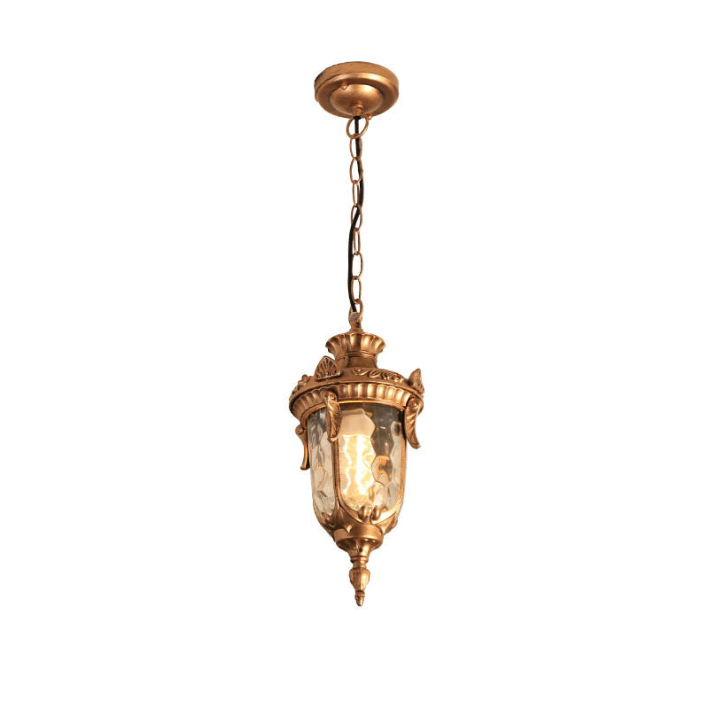 Contemporáneo Boho Bambú Tejido Madera Linterna Forma 1/3- Luz Colgante Para Comedor 