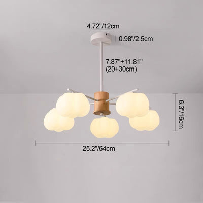 Dôme nordique contemporain Planète Ronde Verre Fer 7/13 - Lustre lumineux pour le salon 