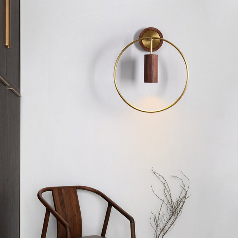 Lámpara Aplique de Pared Frontal de Espejo con Luz LED de Tira Rectangular Minimalista 