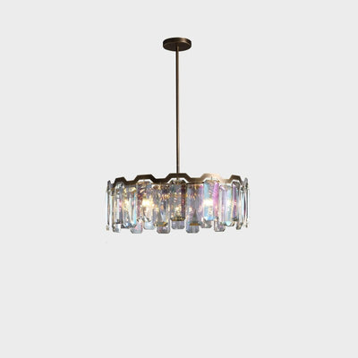 Modern Luxury Dome Round Hardware Crystal 5/6/8+5 - Light Chandelier For Living Room