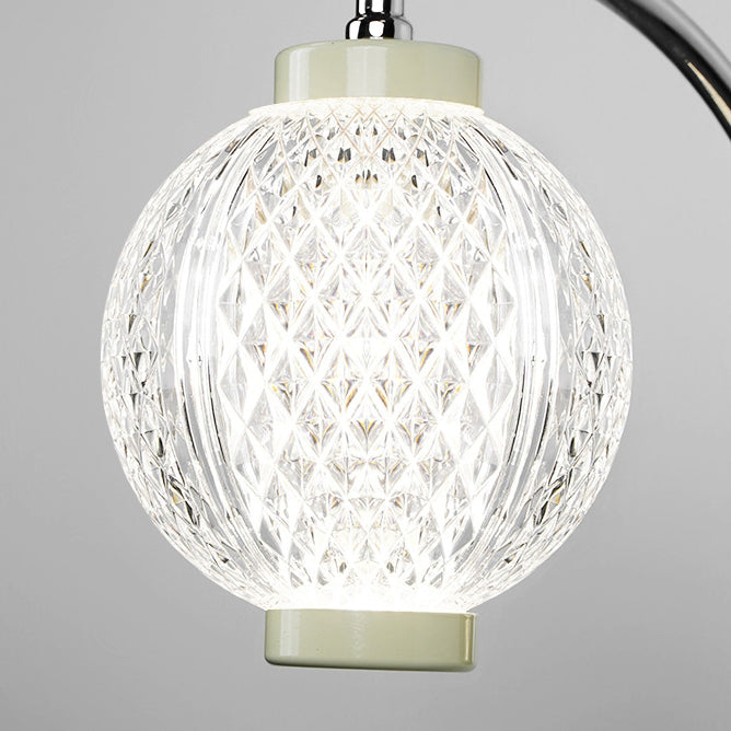 Lampe murale contemporaine nordique avec orbes rondes en acrylique et fer 1/2 - pour chambre à coucher 