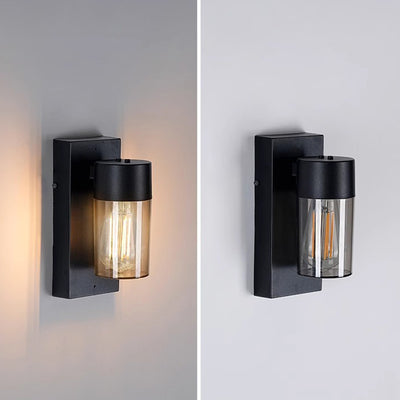 Modern Simplicity Aluminum PC Cage Shape 1-Light Wall Sconce Lamp For Garden