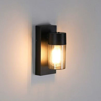 Modern Simplicity Aluminum PC Cage Shape 1-Light Wall Sconce Lamp For Garden