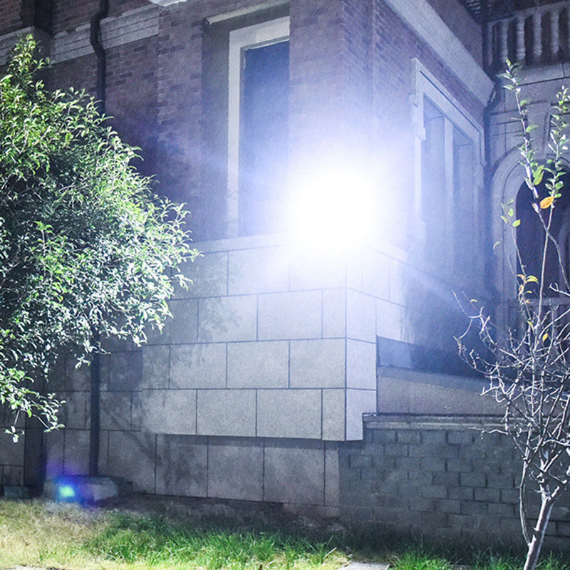 Luz LED exterior con sensor de movimiento, clip de ABS impermeable solar de simplicidad moderna para jardín 