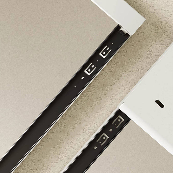 Modern Minimalist Metal &amp; Glass Sliding Full-Length Wall Mirror With Pegboard Storage Wall-Mounted Entryway Dressing Mirror