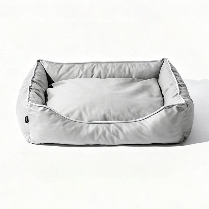 Modern Minimalist Synthetic Fabric Sponge Rectangular Pet Bed Dog Bed With Waterproof &amp; Removable Cover For Living Room