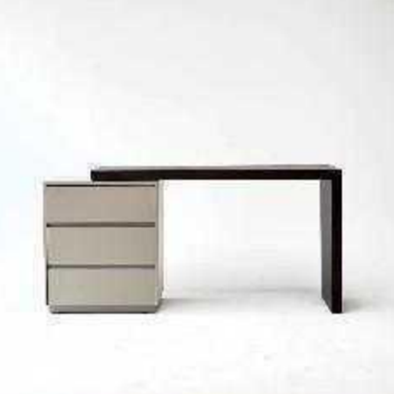 Modern Minimalist E1 MDF Makeup Vanity With 3/6-Drawer Storage Cabinet For Bedroom