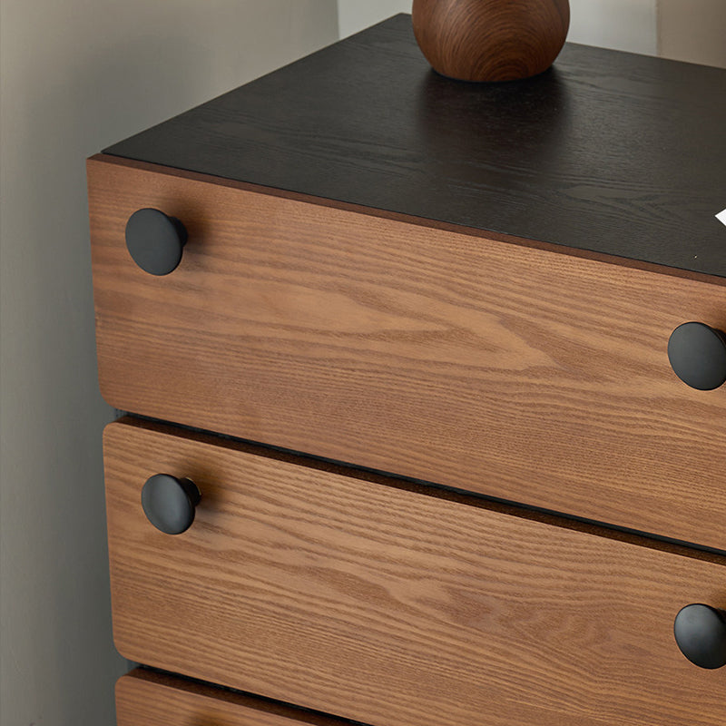 modern plywood dresser Plank+Beam Solid Wood Scandinavian 6-Drawer Dresser, White