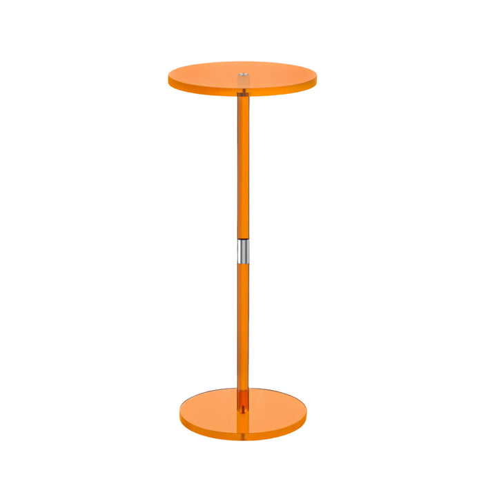 Modern Minimalist Acrylic Round Side Table For Living Room &amp; Bedroom &amp; Bathroom