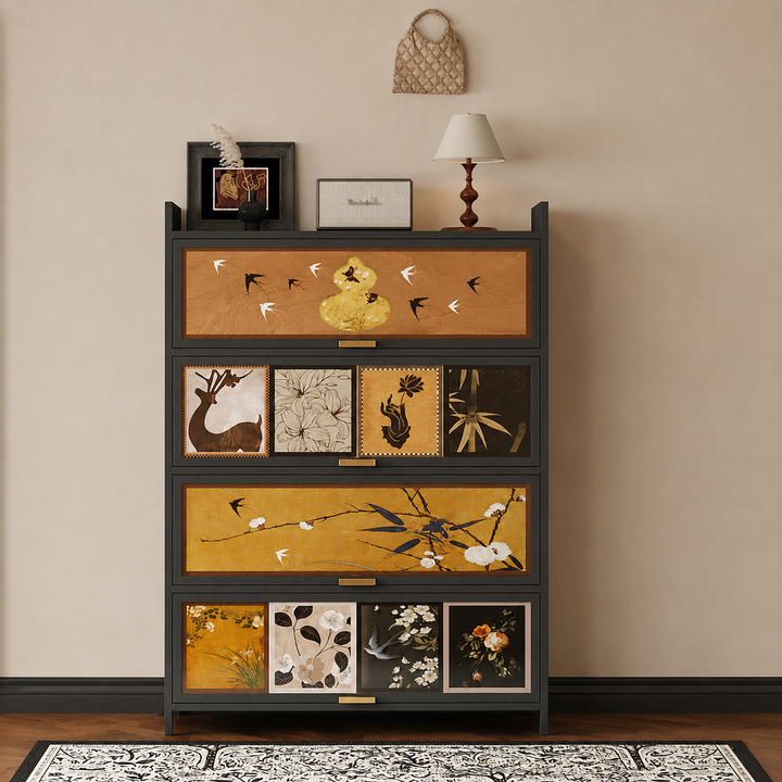 Contemporary Retro Steel PET Rectangular Shoe Storage With 7/9/11-Tier Storage For Entryway