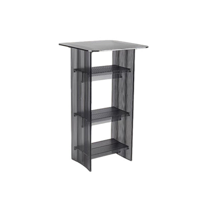 Modern Minimalist Rounded-Edge PC End Table 2/3/4-Tier For Living Room