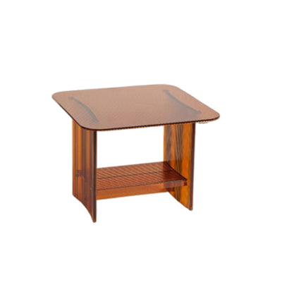 Modern Minimalist Rounded-Edge PC End Table 2/3/4-Tier For Living Room