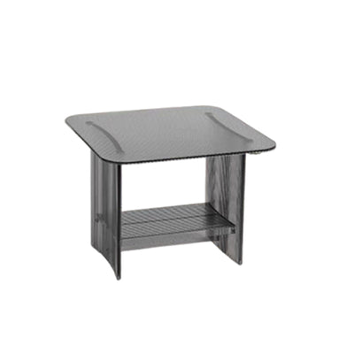 Modern Minimalist Rounded-Edge PC End Table 2/3/4-Tier For Living Room