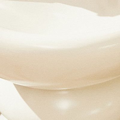 Modern Simplicity Round Fiberglass End Table 1-Tier For Living Room