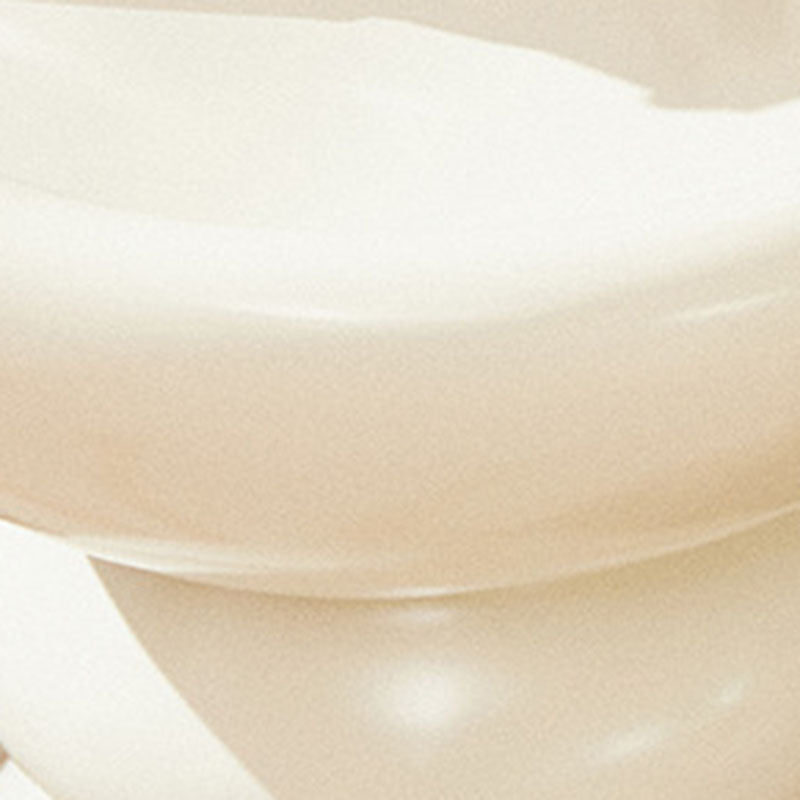 Modern Simplicity Round Fiberglass End Table 1-Tier For Living Room